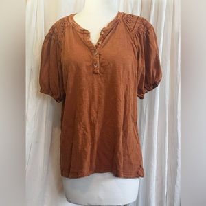 Wonderly Rust Orange Top